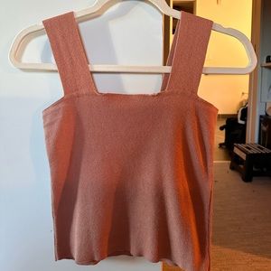 Square neck tank